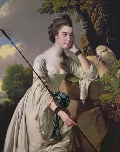 Anna Ashton, Mrs. Thomas Case by Joseph Wright of Derby